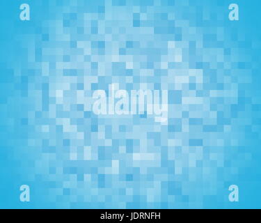 Pixel soft blue background Banque D'Images