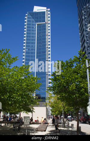 L'Amérique, Etat de l'Oregon, ville de Portland, Directeur Park et Point de vue sur Park Avenue tour Ouest Banque D'Images