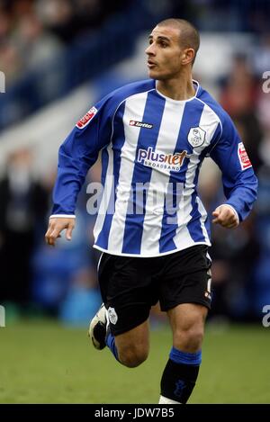 MARCUS TUDGAY SHEFFIELD WEDNESDAY FC HILLSBOROUGH SHEFFIELD ANGLETERRE 19 Janvier 2008 Banque D'Images