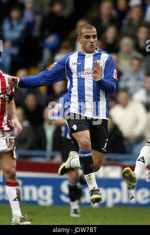 MARCUS TUDGAY SHEFFIELD WEDNESDAY FC HILLSBOROUGH SHEFFIELD ANGLETERRE 19 Janvier 2008 Banque D'Images