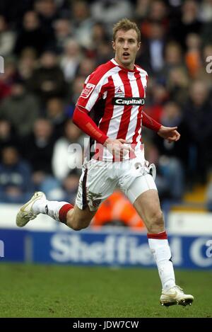 ROB HULSE SHEFFIELD UNITED FC HILLSBOROUGH SHEFFIELD ANGLETERRE 19 Janvier 2008 Banque D'Images