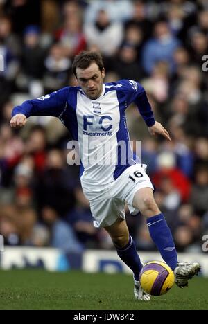 JAMES MCFADDEN BIRMINGHAM CITY FC ST ANDREWS BIRMINGHAM ENGLAND 02 Février 2008 Banque D'Images