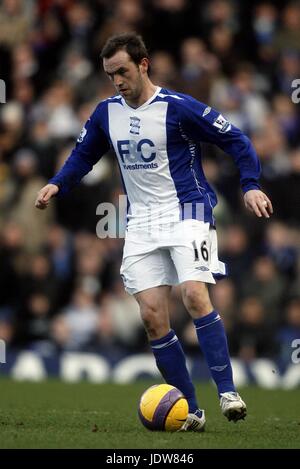 JAMES MCFADDEN BIRMINGHAM CITY FC ST ANDREWS BIRMINGHAM ENGLAND 02 Février 2008 Banque D'Images