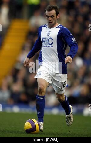 JAMES MCFADDEN BIRMINGHAM CITY FC ST ANDREWS BIRMINGHAM ENGLAND 02 Février 2008 Banque D'Images