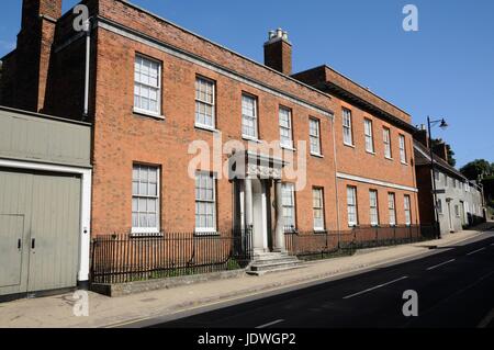 Albert Richardson's House, église St, Ampthill, Bedfordshire Banque D'Images