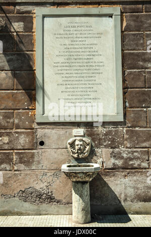 Plus de détails dans la villa de Gran priorato di Roma del sovrano militare ordine di Malta, briefely Gran priorato di Roma, Rome, Italie Banque D'Images