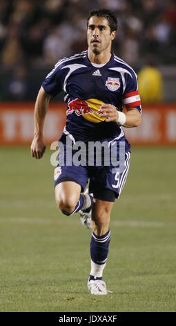 JUAN PABLO ANGEL NEW YORK RED BULLS HOME DEPOT CENTER CARSON LOS ANGELES USA 10 mai 2008 Banque D'Images