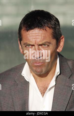 PHIL BROWN Hull City FC MANAGER SALTERGATE CHESTERFIELD ANGLETERRE 22 Juillet 2008 Banque D'Images