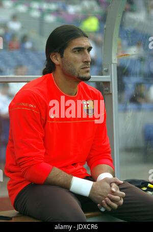 JOSE MANUEL PINTO FC BARCELONE ECOSSE ÉDIMBOURG MURRAYFIELD 24 Juillet 2008 Banque D'Images