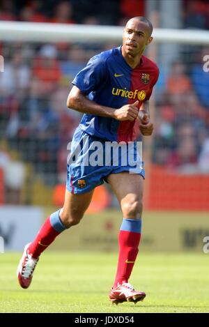 THIERRY HENRY FC BARCELONE TANNADICE DUNDEE ECOSSE 30 Juillet 2008 Banque D'Images