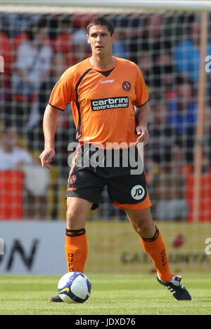 LEE WILKIE DUNDEE UNITED FC TANNADICE DUNDEE ECOSSE 30 Juillet 2008 Banque D'Images