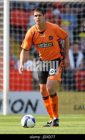 LEE WILKIE DUNDEE UNITED FC TANNADICE DUNDEE ECOSSE 30 Juillet 2008 Banque D'Images