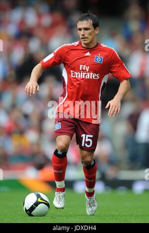 PIOTR TROCHOWSKI Hambourg SV Emirates Stadium, LONDON ANGLETERRE 03 Août 2008 Banque D'Images