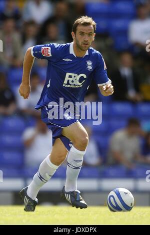 JAMES MCFADDEN BIRMINGHAM CITY FC ST ANDREWS BIRMINGHAM ENGLAND 02 Août 2008 Banque D'Images