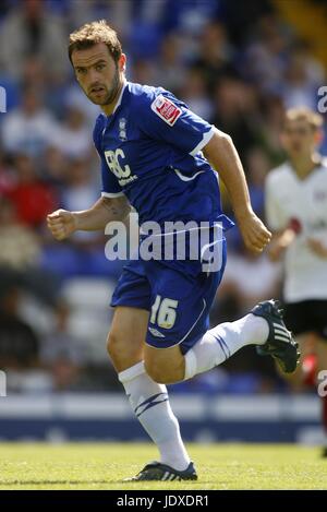 JAMES MCFADDEN BIRMINGHAM CITY FC ST ANDREWS BIRMINGHAM ENGLAND 02 Août 2008 Banque D'Images