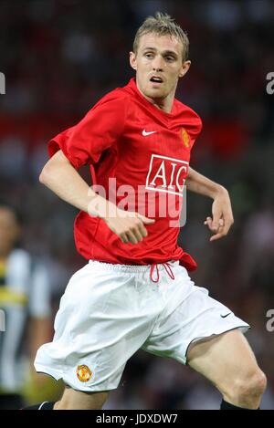 DARREN FLETCHER MANCHESTER UTD FC OLD TRAFFORD MANCHESTER EN ANGLETERRE 06 Août 2008 Banque D'Images