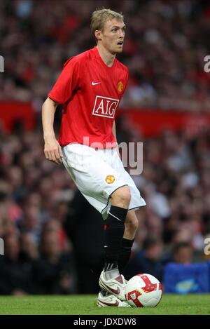 DARREN FLETCHER MANCHESTER UTD FC OLD TRAFFORD MANCHESTER EN ANGLETERRE 06 Août 2008 Banque D'Images