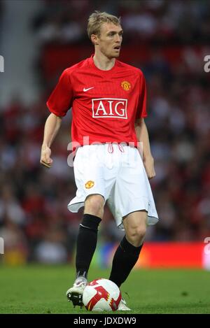 DARREN FLETCHER MANCHESTER UTD FC OLD TRAFFORD MANCHESTER EN ANGLETERRE 06 Août 2008 Banque D'Images