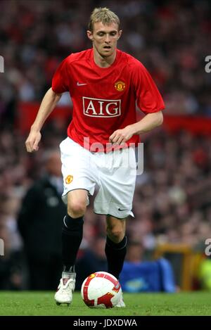 DARREN FLETCHER MANCHESTER UTD FC OLD TRAFFORD MANCHESTER EN ANGLETERRE 06 Août 2008 Banque D'Images