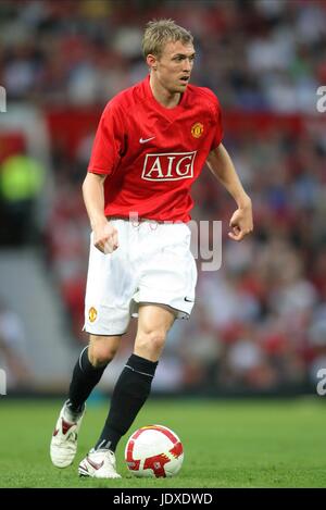 DARREN FLETCHER MANCHESTER UTD FC OLD TRAFFORD MANCHESTER EN ANGLETERRE 06 Août 2008 Banque D'Images