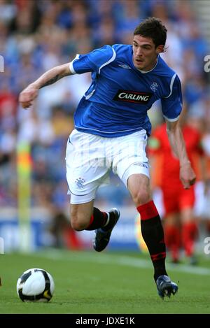 KYLE LAFFERTY Glasgow Rangers FC EN ÉCOSSE GLASGOW IBROX 02 Août 2008 Banque D'Images