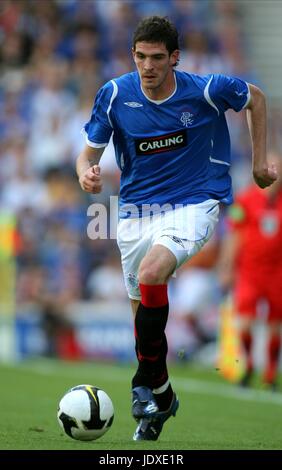 KYLE LAFFERTY Glasgow Rangers FC EN ÉCOSSE GLASGOW IBROX 02 Août 2008 Banque D'Images