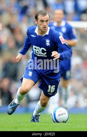 JAMES MCFADDEN BIRMINGHAM CITY FC ST ANDREWS BIRMINGHAM ENGLAND 09 Août 2008 Banque D'Images