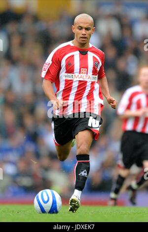 DANNY WEBBER SHEFFIELD UTD FC ST ANDREWS BIRMINGHAM ENGLAND 09 Août 2008 Banque D'Images