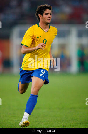 ALEXANDRE PATO BRÉSIL & AC Milan STADE OLYMPIQUE BEIJING Chine 19 Août 2008 Banque D'Images