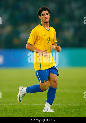 ALEXANDRE PATO BRÉSIL & AC Milan STADE OLYMPIQUE BEIJING Chine 19 Août 2008 Banque D'Images