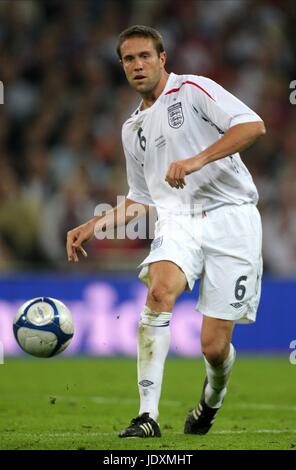 MATTHEW UPSON ANGLETERRE & West Ham United FC STADE DE WEMBLEY Londres Angleterre 11 octobre 2008 Banque D'Images