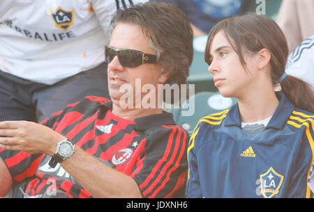 L'AC Milan & LA GALAXIE FANS LOS ANGELES GALAXY V FC DALLAS CARSON CA USA 26 Octobre 2008 Banque D'Images