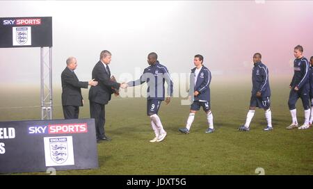 AFOBE THORNE BERAHINO WICKHAM SKY SPORTS VICTOIRE SHIELD 2008 SINCIL BANK LINCOLN ANGLETERRE 28 Novembre 2008 Banque D'Images