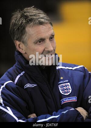 KENNY SWAIN ANGLETERRE U16 entraîneur en chef SINCIL BANK LINCOLN ANGLETERRE 28 Novembre 2008 Banque D'Images