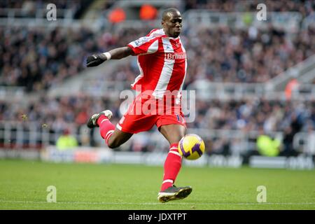 MAMADY SIDIBE Stoke City FC.ST JAMES PARK NEWCASTLE Angleterre 06 Décembre 2008 Banque D'Images