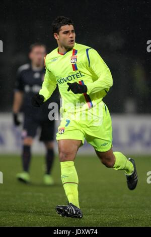 EDERSON OLYMPIQUE LYONNAIS STADE DE GERLAND LYON FRANCE 10 Décembre 2008 Banque D'Images