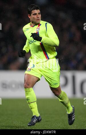 EDERSON OLYMPIQUE LYONNAIS STADE DE GERLAND LYON FRANCE 10 Décembre 2008 Banque D'Images