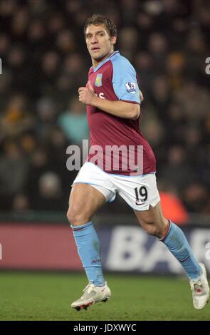 STILIYAN PETROV ASTON VILLA FC Stade KC HULL Angleterre 30 Décembre 2008 Banque D'Images