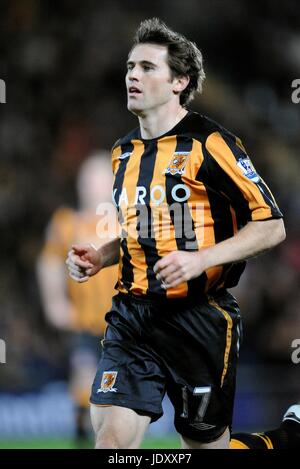 KEVIN KILBANE Hull City FC Stade KC HULL ANGLETERRE 17 Janvier 2009 Banque D'Images