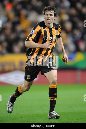 KEVIN KILBANE Hull City FC Stade KC HULL ANGLETERRE 17 Janvier 2009 Banque D'Images