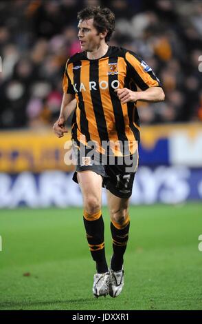 KEVIN KILBANE Hull City FC Stade KC HULL ANGLETERRE 17 Janvier 2009 Banque D'Images