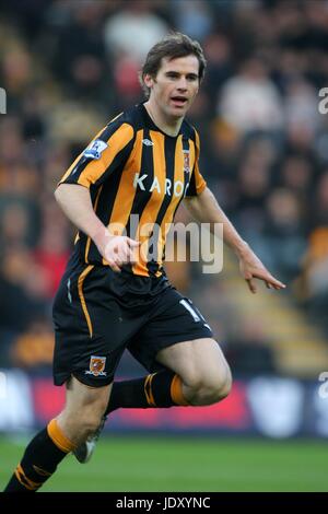 KEVIN KILBANE Hull City FC Stade KC HULL ANGLETERRE 31 Janvier 2009 Banque D'Images