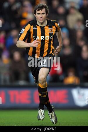 KEVIN KILBANE Hull City FC Stade KC HULL ANGLETERRE 31 Janvier 2009 Banque D'Images