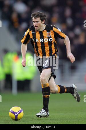 KEVIN KILBANE Hull City FC Stade KC HULL ANGLETERRE 31 Janvier 2009 Banque D'Images