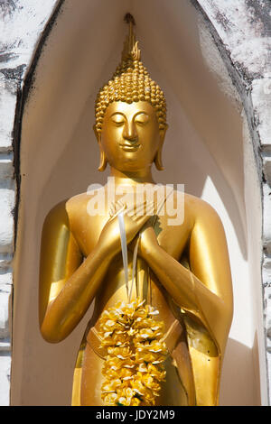 Wat Phra Mahathat Woramahawihan est le temple principal à Nakhon Si Thammarat province dans le sud de la Thaïlande Banque D'Images