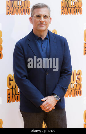 Steve Carell beim Photocall zum Kinofilm 'Gru 3. Mi villano favorito / Détestable moi 3 / Ich Einfach unverbesserlich - 3' im Hotel Santo Mauro. Madrid, 20.06.2017 | Verwendung weltweit/photo alliance Banque D'Images