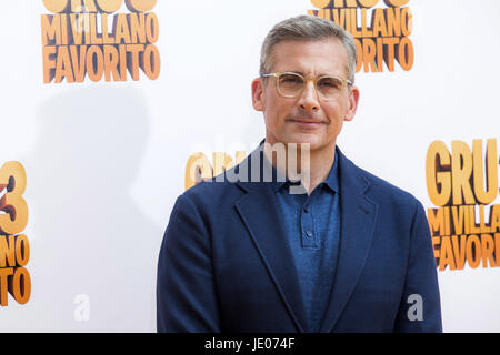 Steve Carell beim Photocall zum Kinofilm 'Gru 3. Mi villano favorito / Détestable moi 3 / Ich Einfach unverbesserlich - 3' im Hotel Santo Mauro. Madrid, 20.06.2017 | Verwendung weltweit/photo alliance Banque D'Images