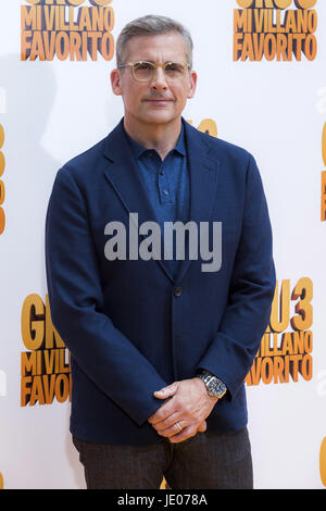 Steve Carell beim Photocall zum Kinofilm 'Gru 3. Mi villano favorito / Détestable moi 3 / Ich Einfach unverbesserlich - 3' im Hotel Santo Mauro. Madrid, 20.06.2017 | Verwendung weltweit/photo alliance Banque D'Images