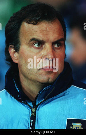 MARCELO BIELSA ARGENTINE COACH 23 Février 2000 Banque D'Images