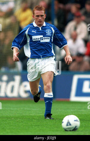 MARK PEMBRIDGE Everton FC 31 Juillet 2000 Banque D'Images